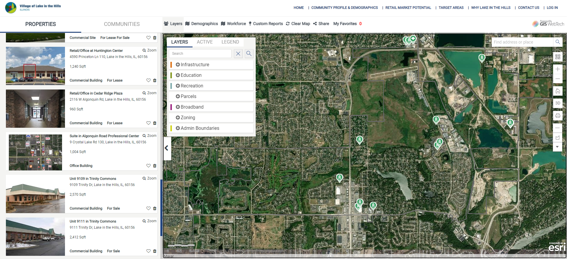 GIS Webtech Screenshot