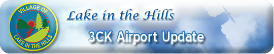 Lake in the Hills 3CK Airport Update