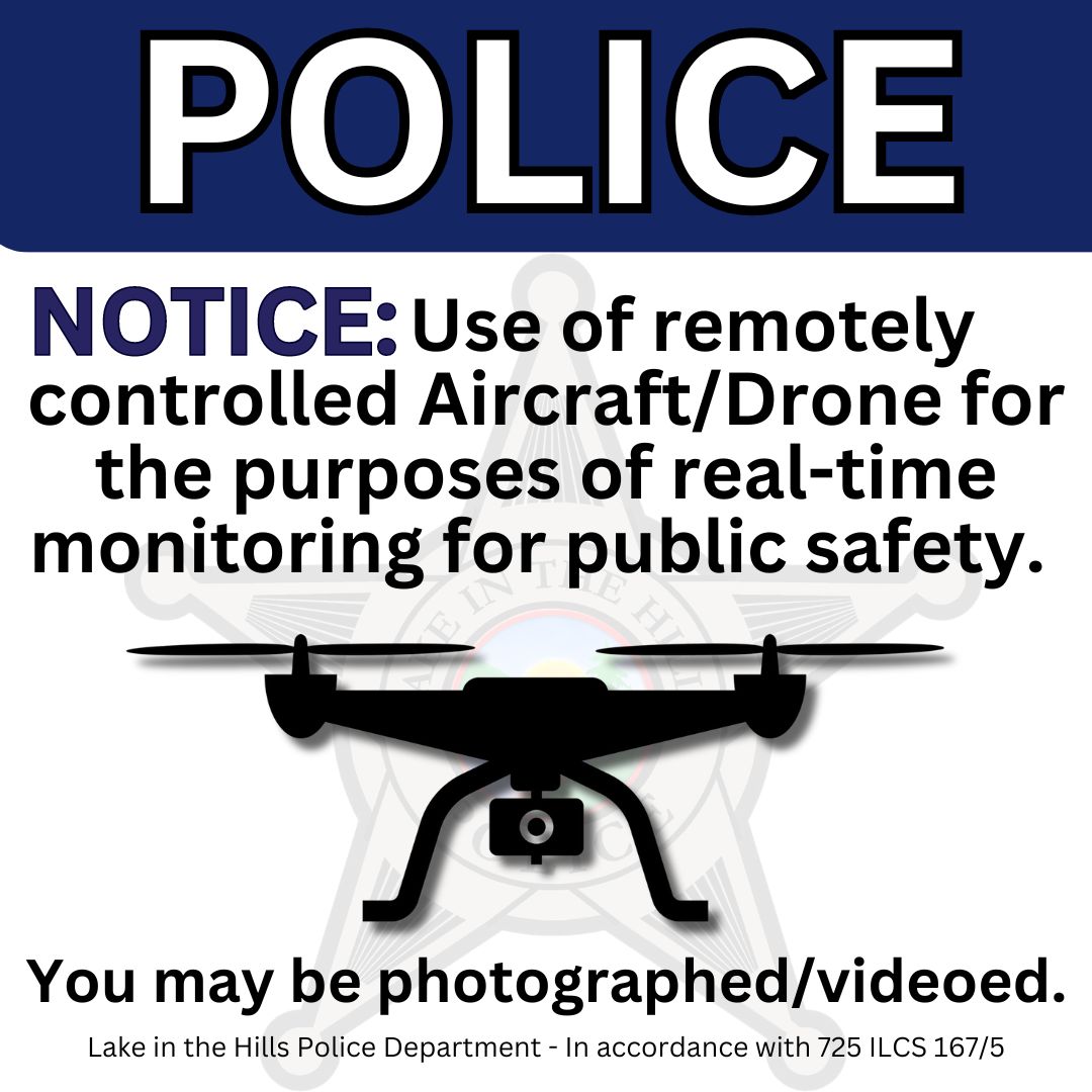 Drone sign 2024 